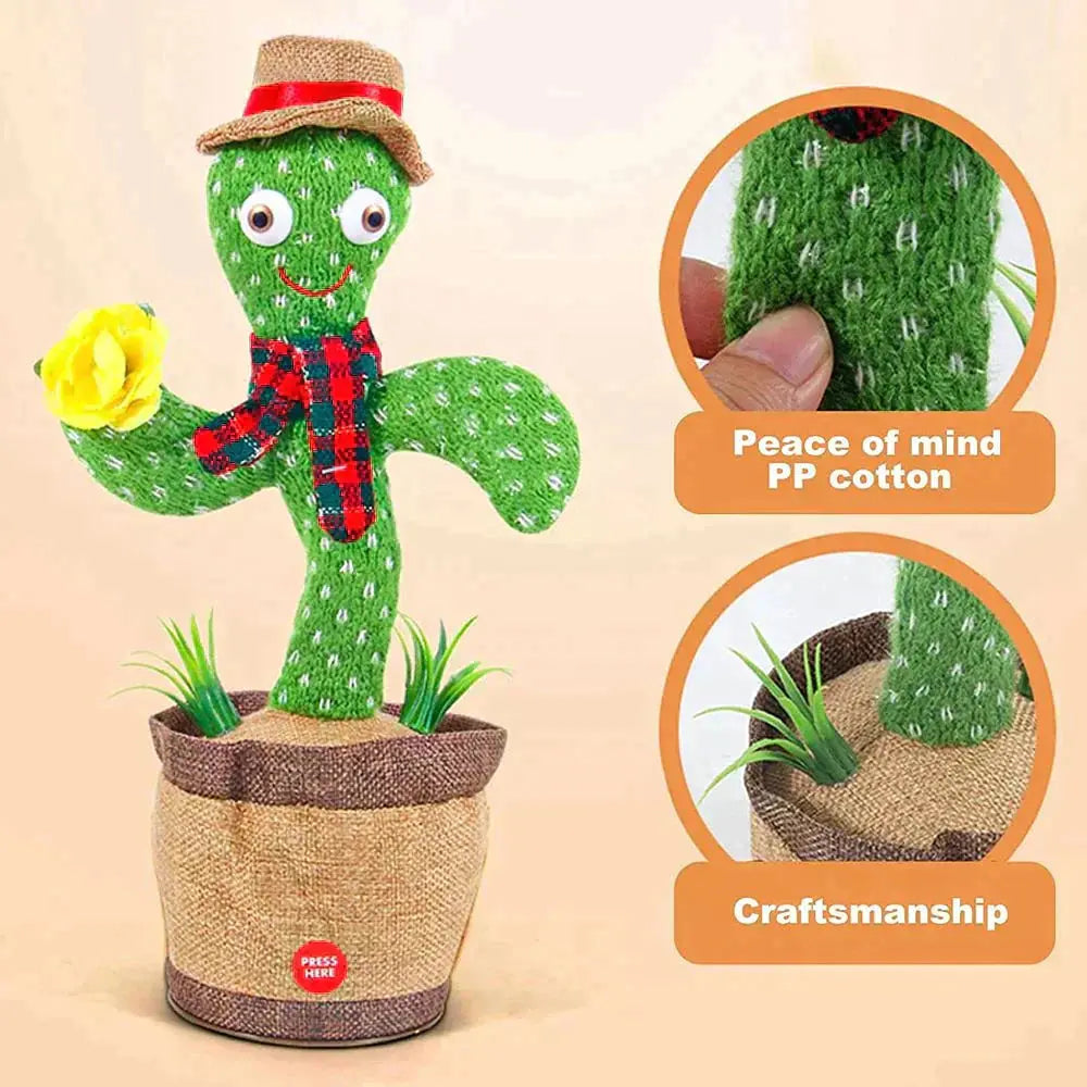 CUTE DANCING AND TALKING CACTUS TOY Store