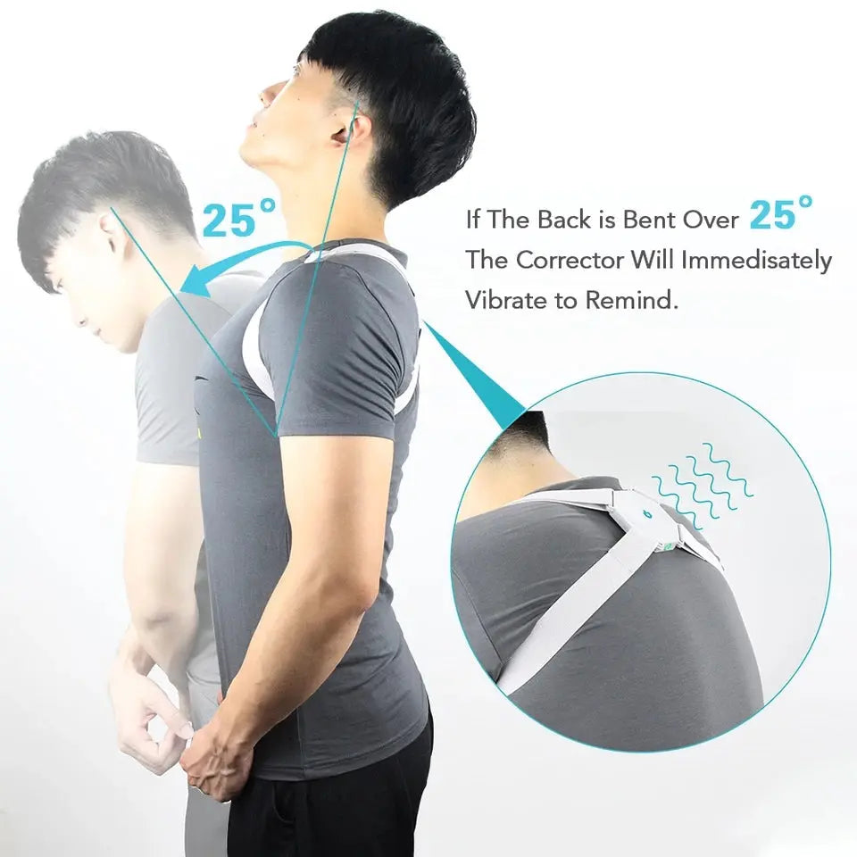 Adjustable Spine Back Support Posture Sensor Belt Store