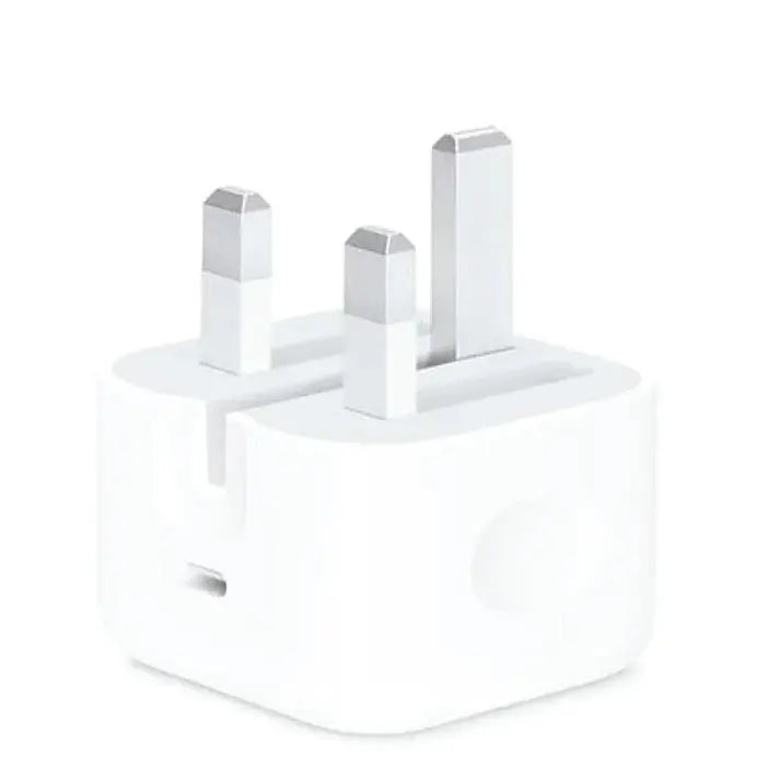 Apple 20\35W Fast USB-C Power Adapter 3 Pin + Free Premium Charging Cable Choice For You