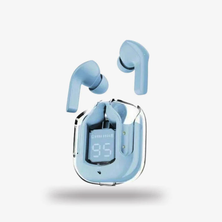 Air-31 Airpods Wireless with Crystal Transparent Case Bluetooth 5.3 Choice For You