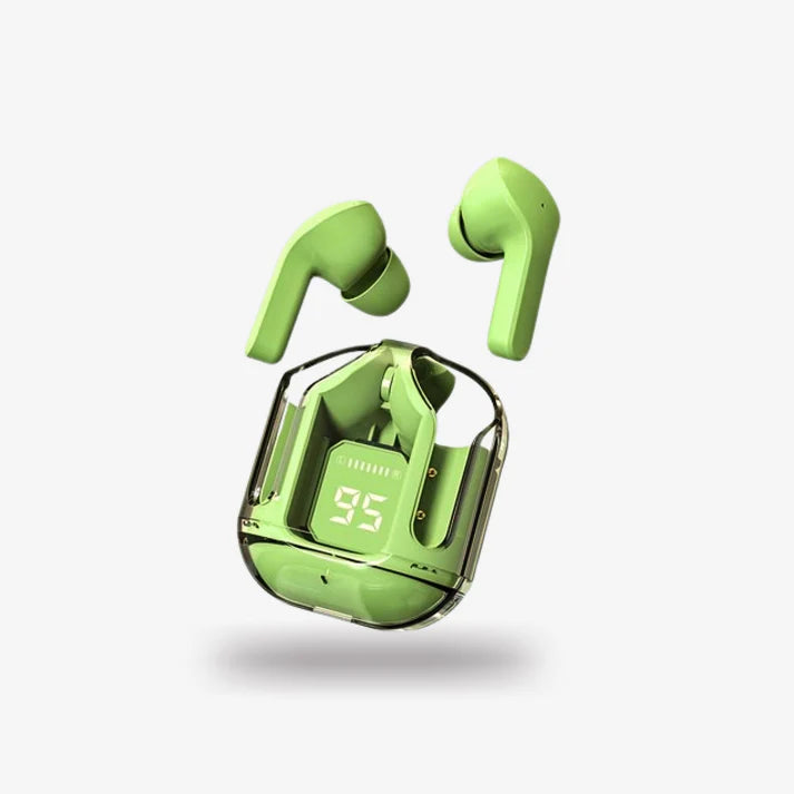 Air-31 Airpods Wireless with Crystal Transparent Case Bluetooth 5.3 Choice For You