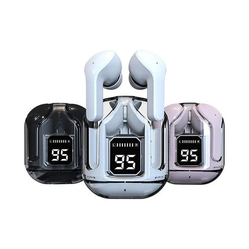 Air-31 Airpods Wireless with Crystal Transparent Case Bluetooth 5.3 Choice For You