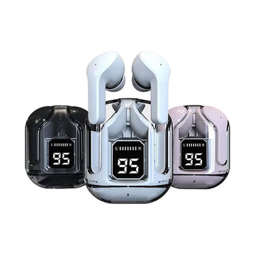 Air-31 Airpods Wireless with Crystal Transparent Case Bluetooth 5.3 Choice For You
